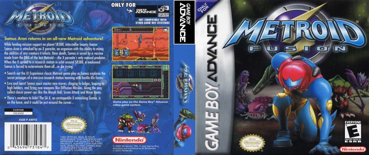 Metroid Fusion - Game Boy Advance | VideoGameX
