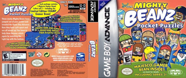 Mighty Beanz Pocket Puzzles - Game Boy Advance | VideoGameX