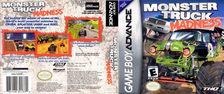 Monster Truck Madness - Game Boy Advance | VideoGameX