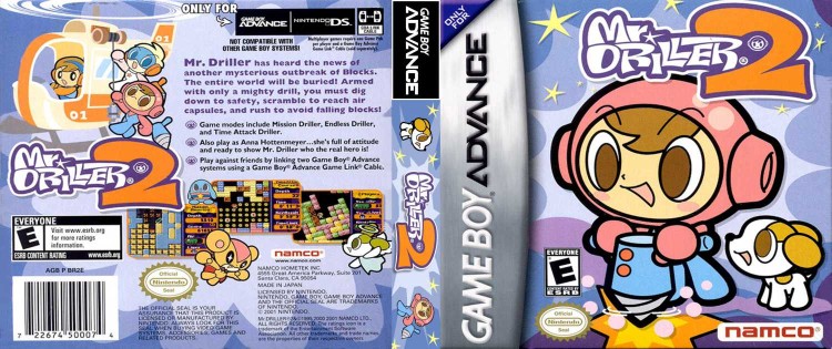 Mr. Driller 2 - Game Boy Advance | VideoGameX
