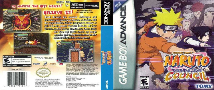 Naruto: Ninja Council - Game Boy Advance | VideoGameX
