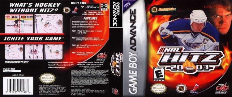 NHL Hitz 20-03 - Game Boy Advance | VideoGameX