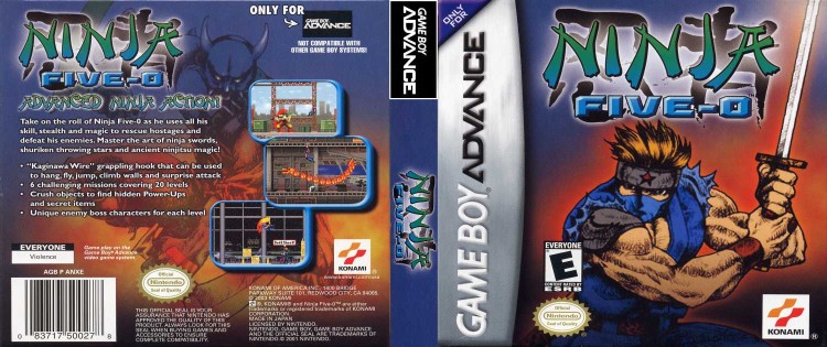 Ninja Five-O - Game Boy Advance | VideoGameX