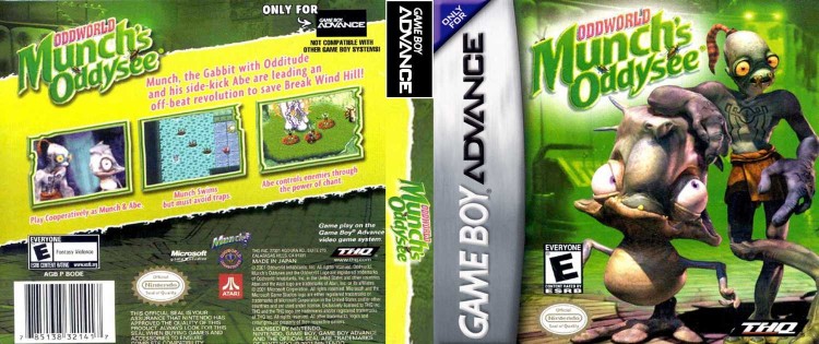 Oddworld: Munch's Oddysee - Game Boy Advance | VideoGameX