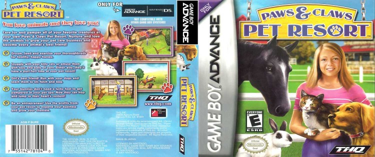 Paws & Claws Pet Resort - Game Boy Advance | VideoGameX