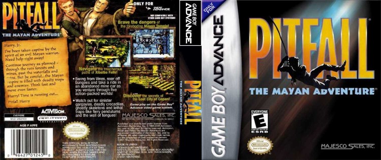 Pitfall: The Mayan Adventure - Game Boy Advance | VideoGameX