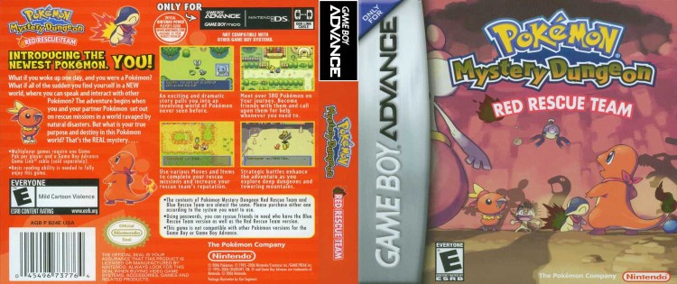 Pokémon Mystery Dungeon: Red Rescue Team - Game Boy Advance | VideoGameX