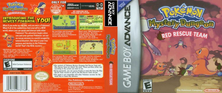 Pokémon Mystery Dungeon: Red Rescue Team - Game Boy Advance | VideoGameX
