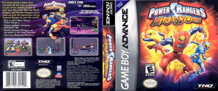 Power Rangers: Ninja Storm - Game Boy Advance | VideoGameX