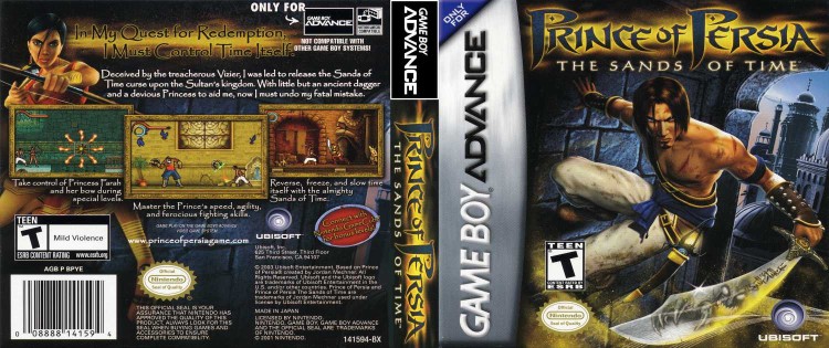 Prince of Persia: The Sands of Time - Game Boy Advance | VideoGameX