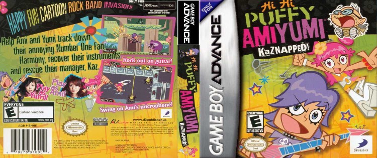 Hi Hi Puffy AmiYumi: Kaznapped! - Game Boy Advance | VideoGameX