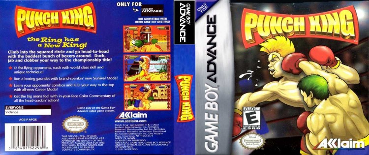 Punch King - Game Boy Advance | VideoGameX