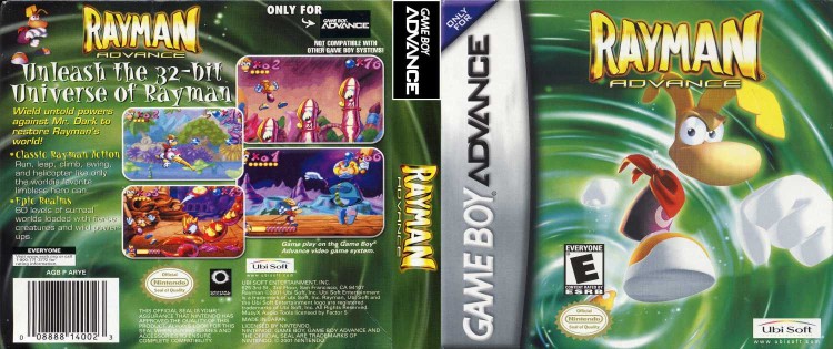 Rayman Advance - Game Boy Advance | VideoGameX