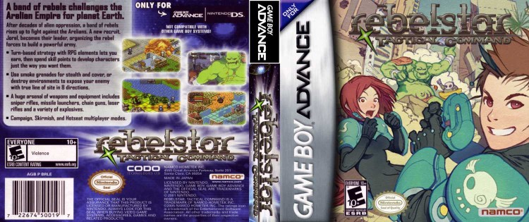 Rebelstar: Tactical Command - Game Boy Advance | VideoGameX