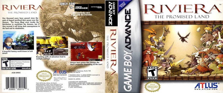 Riviera: The Promised Land - Game Boy Advance | VideoGameX