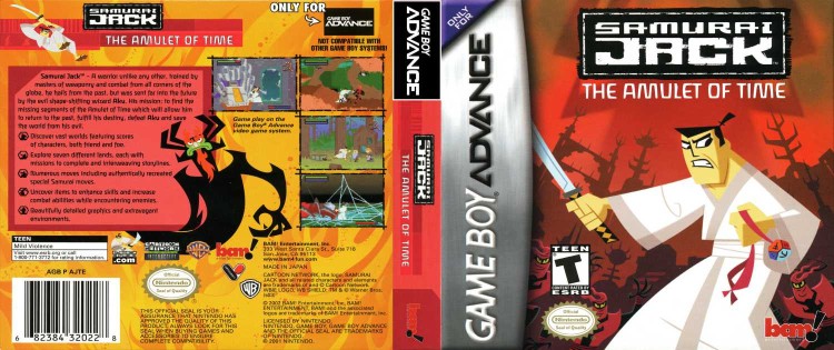 Samurai Jack: The Amulet of Time - Game Boy Advance | VideoGameX