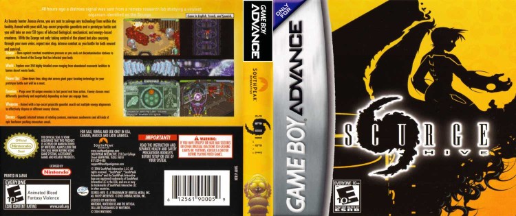 Scurge: Hive - Game Boy Advance | VideoGameX