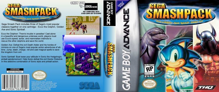 Sega Smash Pack - Game Boy Advance | VideoGameX