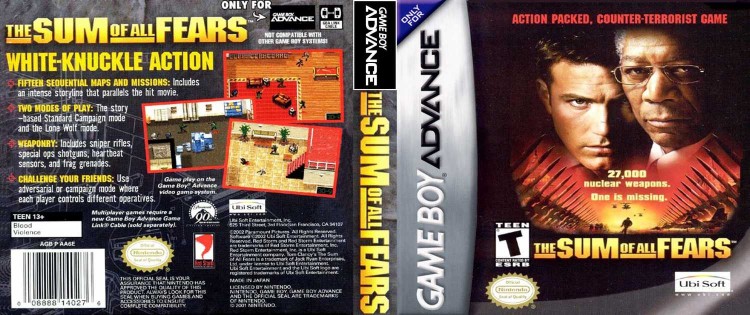Tom Clancy's The Sum Of All Fears - Game Boy Advance | VideoGameX