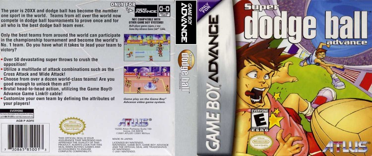 Super Dodge Ball Advance - Game Boy Advance | VideoGameX