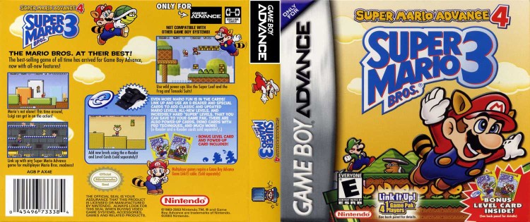 Super Mario Advance 4: Super Mario Bros. 3 - Game Boy Advance | VideoGameX