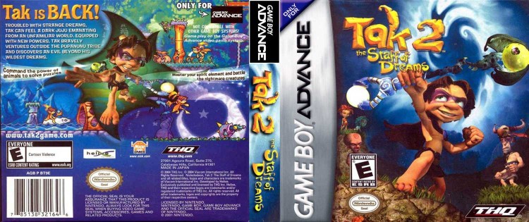 Tak 2: The Staff of Dreams - Game Boy Advance | VideoGameX