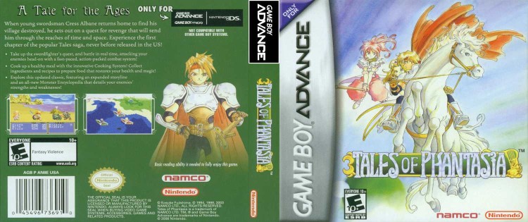 Tales of Phantasia - Game Boy Advance | VideoGameX