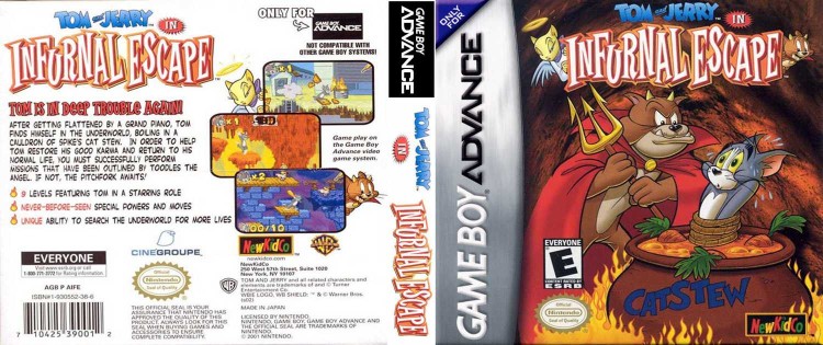 Tom and Jerry in Infurnal Escape - Game Boy Advance | VideoGameX