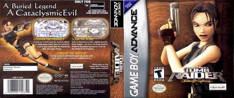 Tomb Raider: The Prophecy - Game Boy Advance | VideoGameX
