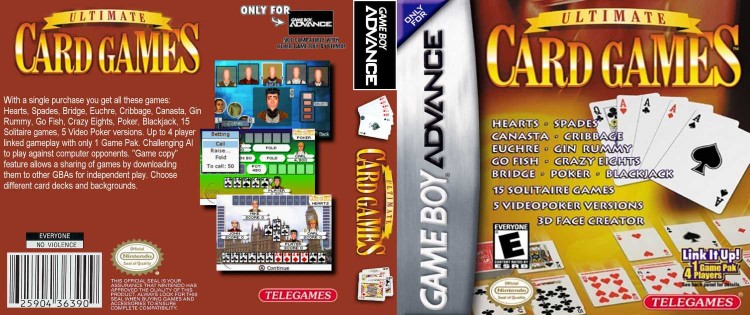 Ultimate Card Games - Game Boy Advance | VideoGameX