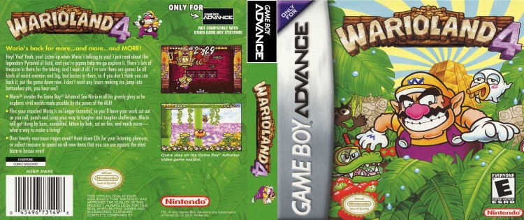 Wario Land 4 - Game Boy Advance | VideoGameX