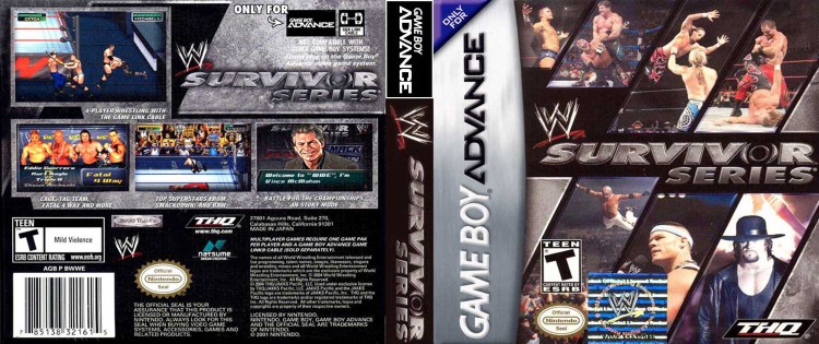 WWE Survivor Series - Game Boy Advance | VideoGameX