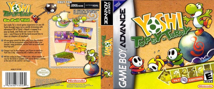 Yoshi Topsy-Turvy - Game Boy Advance | VideoGameX