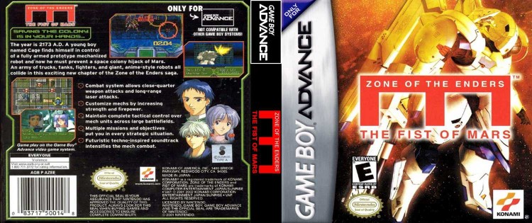 Zone of the Enders: The Fist of Mars - Game Boy Advance | VideoGameX