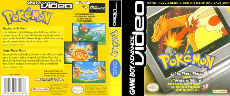 GBA Video: Pokémon - Johto Photo Finish / Playing with Fire - Game Boy Advance | VideoGameX