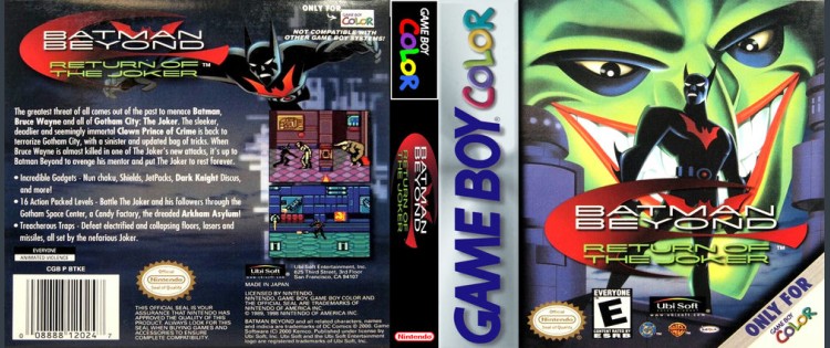 Batman Beyond: Return of the Joker - Game Boy Color | VideoGameX