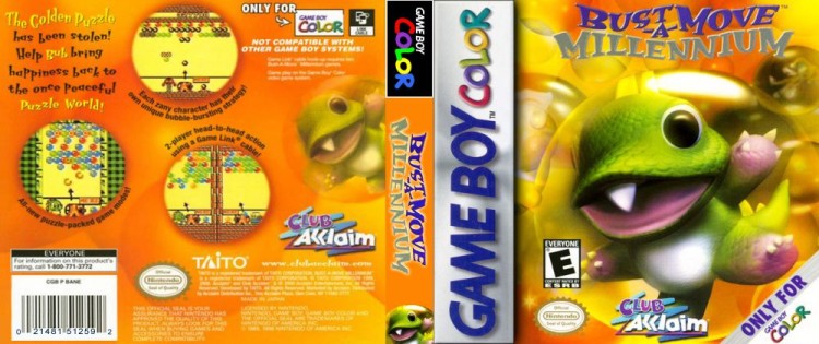Bust-A-Move Millennium - Game Boy Color | VideoGameX