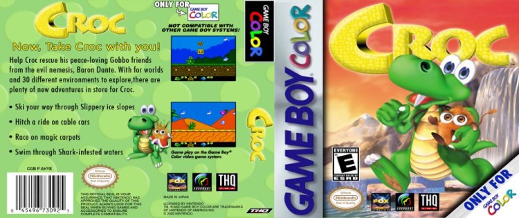 Croc - Game Boy Color | VideoGameX