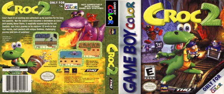 Croc 2 - Game Boy Color | VideoGameX