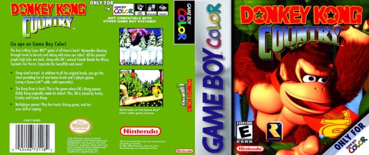 Donkey Kong Country - Game Boy Color | VideoGameX