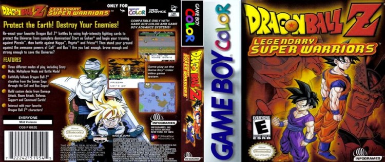 Dragon Ball Z: Legendary Super Warriors - Game Boy Color | VideoGameX