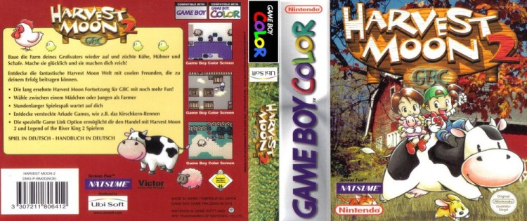 Harvest Moon 2 GBC - Game Boy Color | VideoGameX