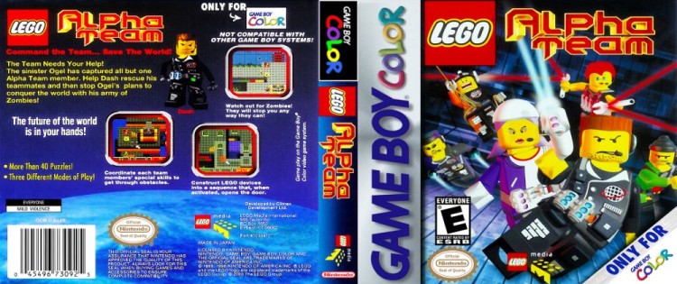 LEGO Alpha Team - Game Boy Color | VideoGameX