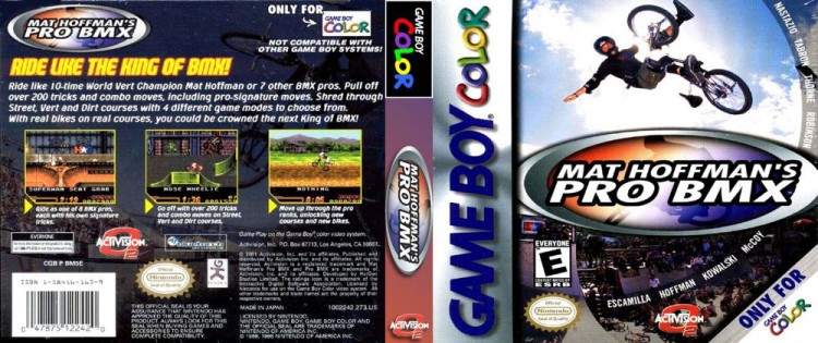 Mat Hoffman's Pro BMX - Game Boy Color | VideoGameX