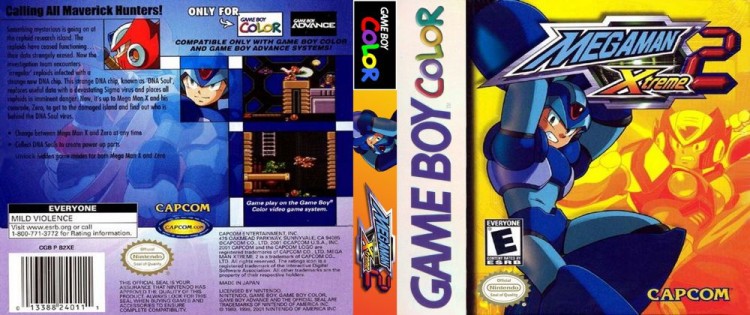 Mega Man Xtreme 2 - Game Boy Color | VideoGameX