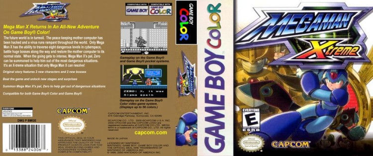 Mega Man Xtreme - Game Boy Color | VideoGameX