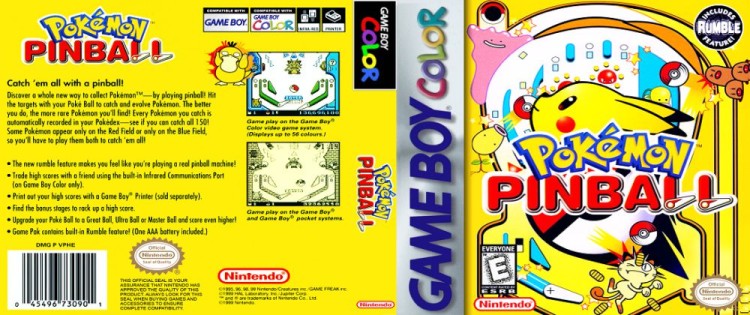 Pokémon Pinball - Game Boy Color | VideoGameX