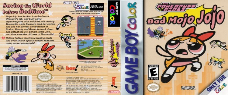 Power Puff Girls: Bad Mojo Jojo - Game Boy Color | VideoGameX