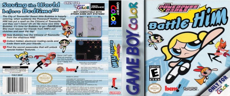 Power Puff Girls: Battle Him, The - Game Boy Color | VideoGameX