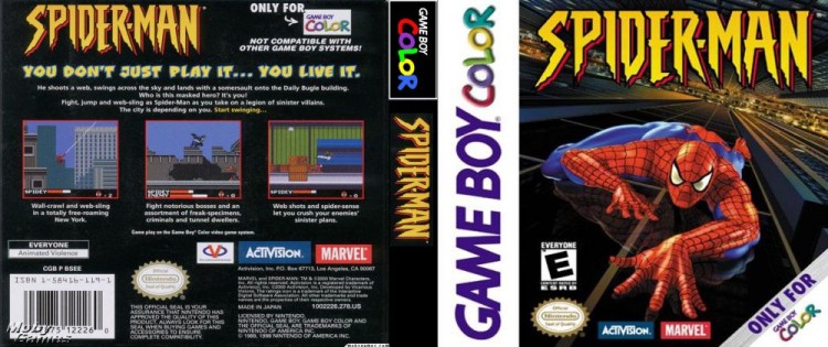 Spider-Man - Game Boy Color | VideoGameX